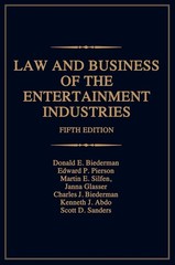 Law and Business of the Entertainment Industries