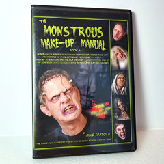 Monstrous Make-Up Manual Book #1 Mike Spatola PDF files on disc 2010