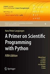 A Primer on Scientific – Hardcover, by Langtangen Hans Petter – Very Good