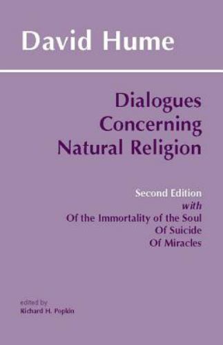 Dialogues Concerning Natural Religion (Hackett Classics), Hume, David, Good Book