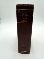 Handbook Of Physics by Condon & Odishaw 1958 First Edition Hardcover McGraw Hill
