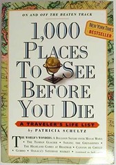 1,000 Places to See Before You – Paperback, by Schultz Patricia – Very Good x