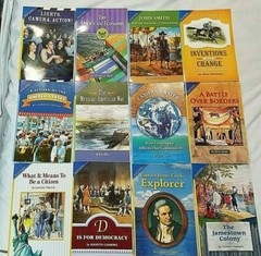 LOT OF 19 SCOTT FORESMAN SOCIAL STUDIES BOOKS BY VARIOUS AUTHORS