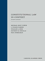 Constitutional Law in – Hardcover, by Curtis Michael Kent; – Acceptable n