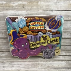 Disney’s World of English Treasure Chest Ingles Sin Barreras RARE Case Activity