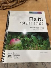 IEW Student Book 1 Fix it Grammar-unused