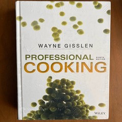 Professional Cooking by Wayne Gisslen 8th Edition NEW Sealed + WileyPLUS Access