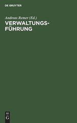 Verwaltungsführung (Hardback)