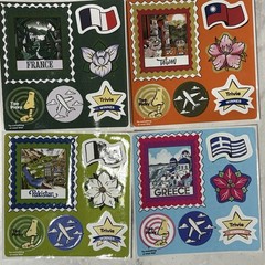 Various Booklets And Stickers From Universal Yums – Learn About Other Countries