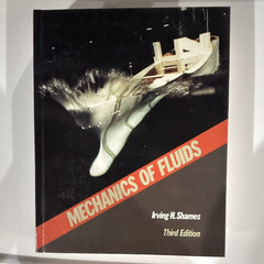 Mechanics of Fluids 3rd Ed HC Examination Copy Irving H. Shames
