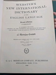 1946 Websters New International Dictionary English Language 2nd Edition Marbled