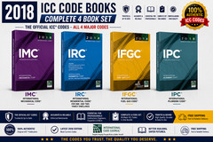 2018 ICC Code Books Set IMC IRC IPC IFGC International Codes Bundle FreeShip USA