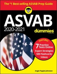 2020 / 2021 ASVAB for Dummies with Online Practice by Papple Johnston, Angie