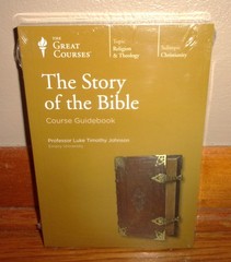 THE STORY OF THE BIBLE-Luke Johnson-Great Courses-BRAND NEW, SEALED 4 DVDs, Book