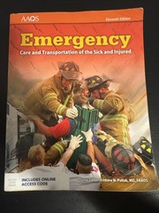 Emergency Care and Transportation of the Sick and Injured by Andrew N. Pollak…