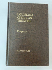Louisiana Civil Law Treatise Property Second Edition by Yiannopoulos See Photos