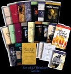 Thinker’s Guides Authors: Richard Paul and Linda Elder ( Set of Twenty Two)