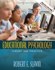 EDUCATIONAL PSYCHOLOGY + MYLABSCHOOL: THEORY AND PRACTICE By Robert E. Slavin VG