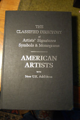 Classified Directory of Artists’ Signatures Symbols Monograms: American Artists