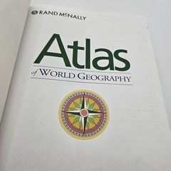 2006 Rand McNally Atlas of World Geography – Paperback By Bret R. Gover – GOOD