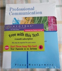 New Sealed Professional Communication Corporate Insiders Approach 9780324270389