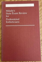 Milady’s State Exam Review for Professional Estheticians – paperback Gerson,…