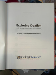 Apologia Exploring Creation Human Anatomy Physiology Textbook & Notebook Bundle