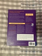Biological Psychology by James W Kalat, 9th edition, LIKE NEW