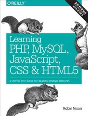 Learning PHP, MySQL, JavaScript, CSS & HTML5: A Step-by-Step Guide t – VERY GOOD