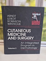 Cutaneous Medicine & Surgery Vol 2 Arndt Dermatology Hardcover 1996 Medical Book