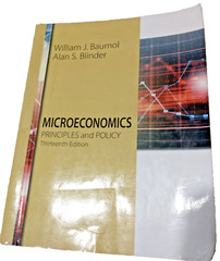 Microeconomics: Principles and Policy – Paperback By Baumol, William J. – GOOD