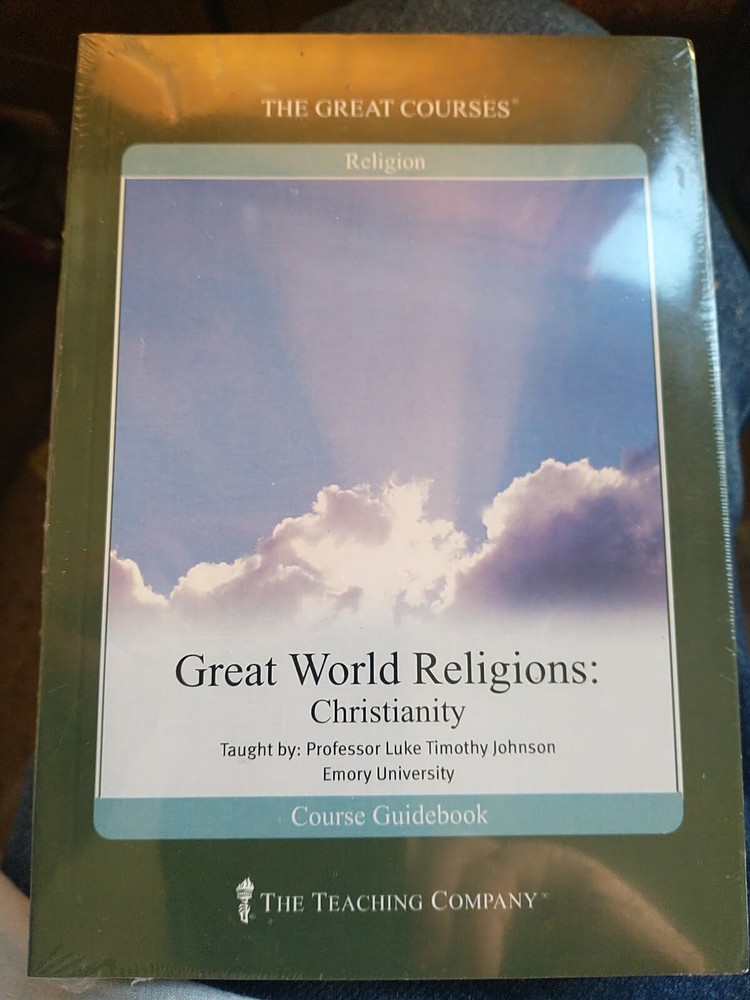 Great World Religions : Christianity Luke Timothy Johnson 2003 DVD BOOK Courses