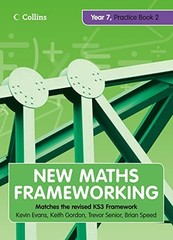 New Maths Frameworking – Year 7 Practice Book 2 (Le… by Speed, Brian Paperback