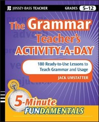 Jack Umstatter The Grammar Teacher’s Activity-a-Day: 180 (Paperback) (UK IMPORT)