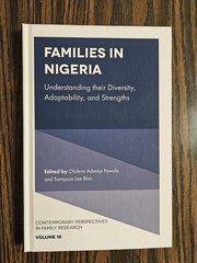 Olufemi Adeniyi Fawole Families in Nigeria (Hardback)