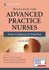 Research for Advanced Practice – Paperback, by Staffileno PhD FAHA – Very Good