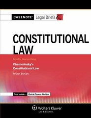 Constitutional Law: Keyed to – Paperback, by CCH Incorporated – Very Good
