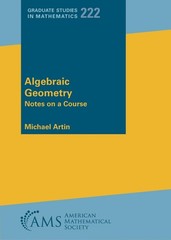 Algebraic Geometry: Notes on a Course by Michael Artin (English) Paperback Book