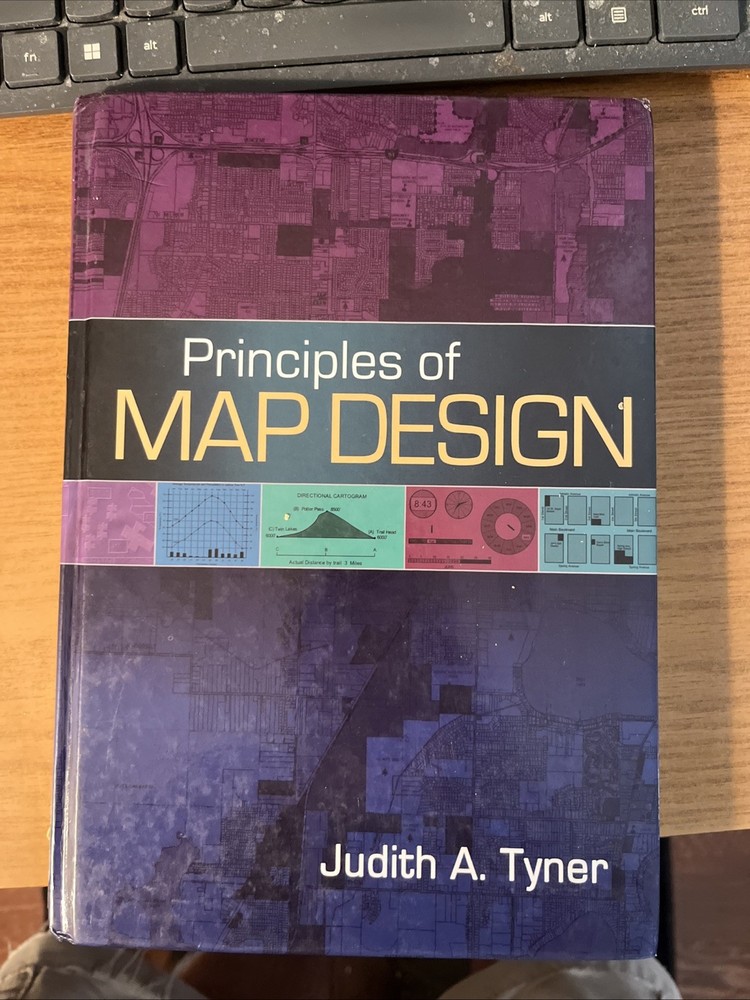 Principles of Map Design Paperback Judith A. Tyner