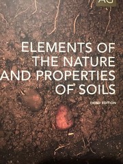 Elements of the Nature and Properties of Soils by Nyle Brady, Ray Weil 3 Ed B646
