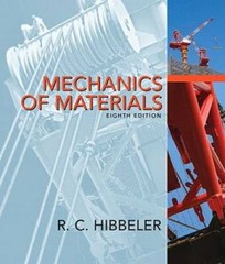 Mechanics of Materials (8th Edition) – Hardcover By Hibbeler, Russell C. – GOOD