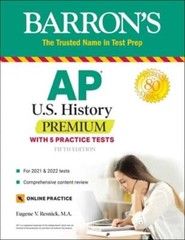 AP Us History Premium: With 5 Practice Tests by Eugene V Resnick: Used