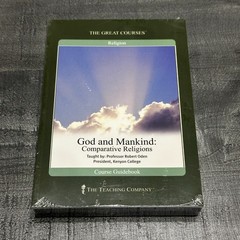 Great Courses God & Mankind Comparative Religions Course Guidebook & CD Set NEW