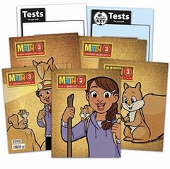 BJU Math 3, 4th Ed. (set of 7)