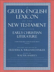 A Greek-English Lexicon of the New Testament and Other Early Christ – ACCEPTABLE