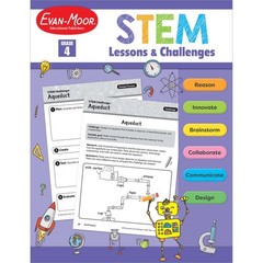 STEM Lessons and Challenges Teacher Resource Book Grade 4 Paperback Ages 9-10