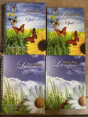 Lot 4 Mosdos Press Literature Opal Student + Teacher Edition Sunflower Daisy Set