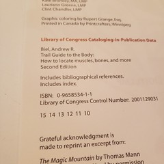 Trail Guide to the Body Locate Muscles Bones Biel Andrew Anatomy 2nd Edition