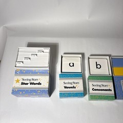 Lot Of 9 Seeing Stars Nanci Bell Reading and Spelling Program Kit Phonics Lot