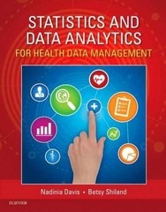 Statistics & Data Analytics for – Paperback, by Davis MBA RHIA – Very Good